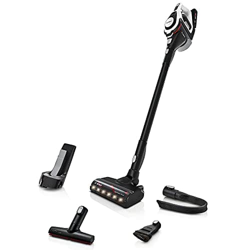 Bosch Unlimited 8 ProAnimal, draadloze steelstofzuiger, BBS8214PET, hoge zuigkracht, zeer lange werktijd, 1x 4.0Ah accu, tornado rood.