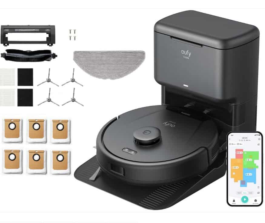 Eufy L60 Hybrid met zelf-leegstation en extra's