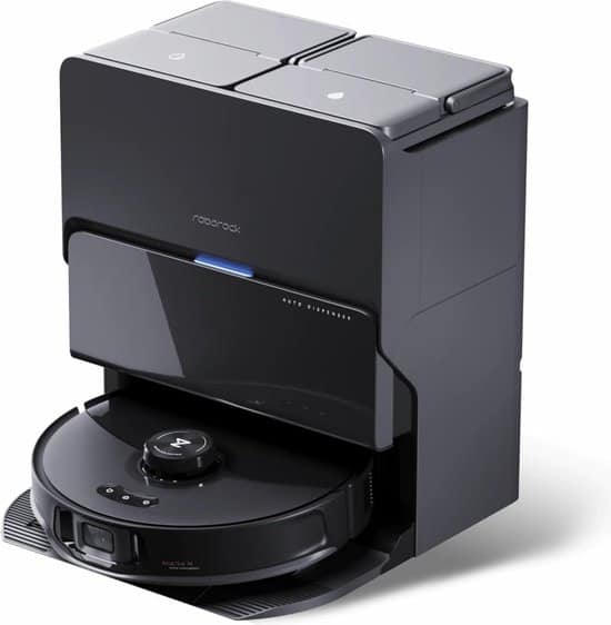 Roborock S8 MaxV Ultra zwart robotstofzuiger met zelfreinigingsstation